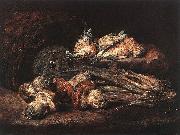 FYT, Jan Mushrooms dj oil painting